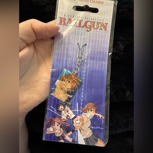 A Certain Scientific Railgun Misaka Mikato Cell Phone Charm